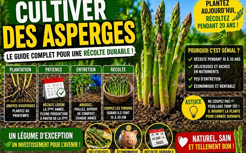 Cultiver des asperges