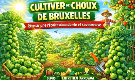 Planter des choux de Bruxelles