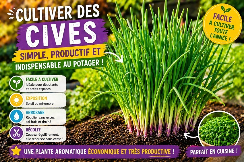 Planter les cives