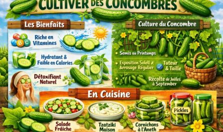semer les concombres