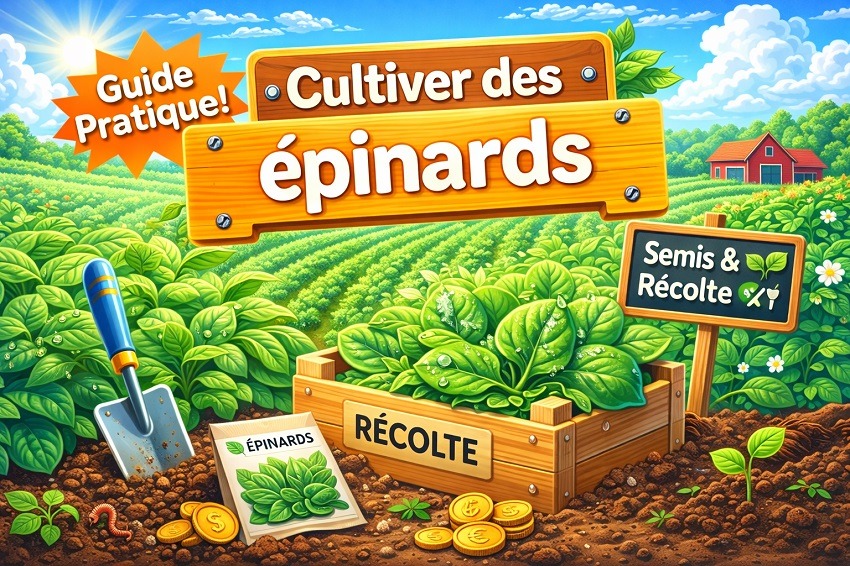 Quand semer les épinards