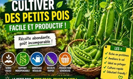 Cultiver des petits pois simplement