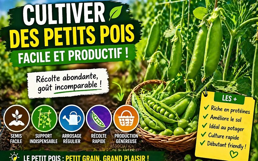 Cultiver des petits pois