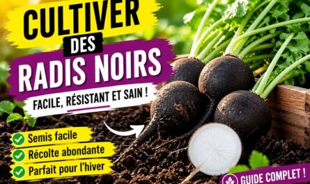 Cultiver des radis noirs le guide