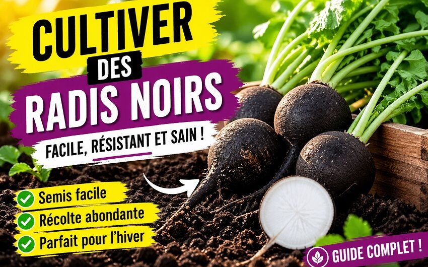 Cultiver des radis noirs