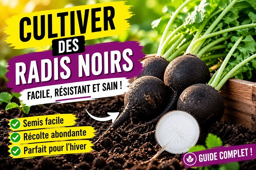 Cultiver des radis noirs le guide