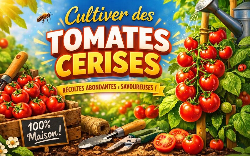 Cultiver des tomates cerises