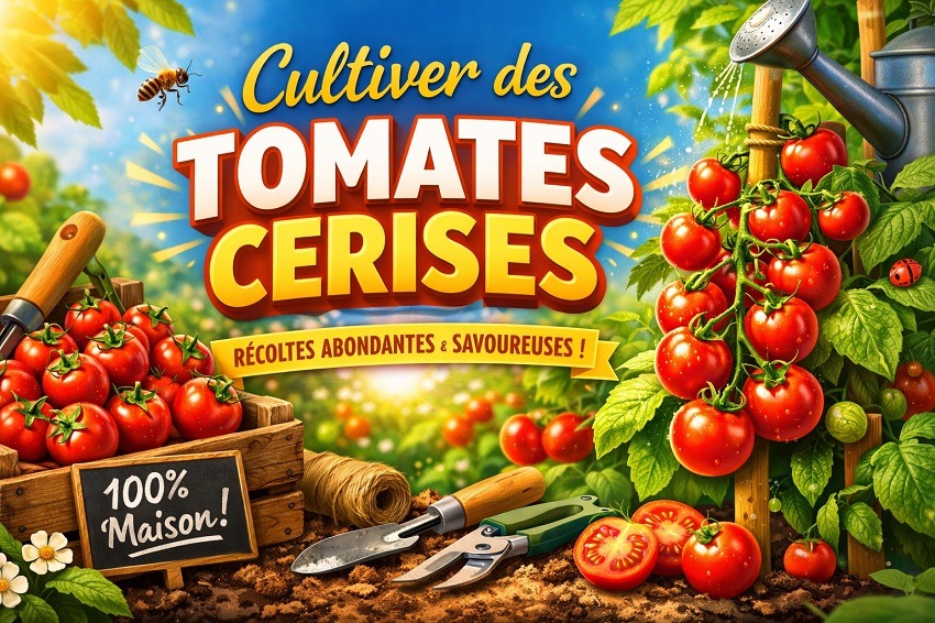 planter ses tomates cerises