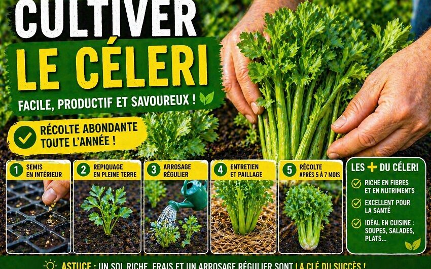 Cultiver le céleri