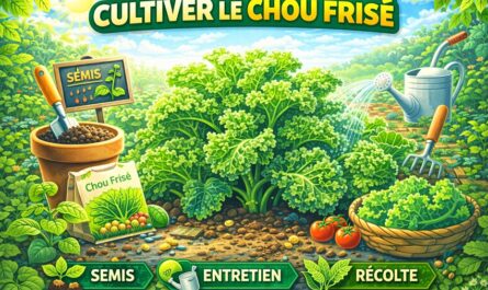 utiliser le chou frisé