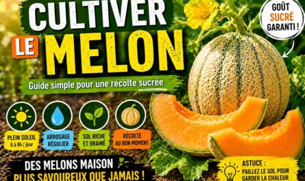 Cultiver le melon en pot
