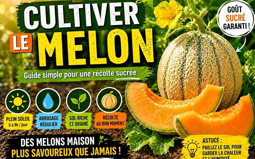 Cultiver le melon