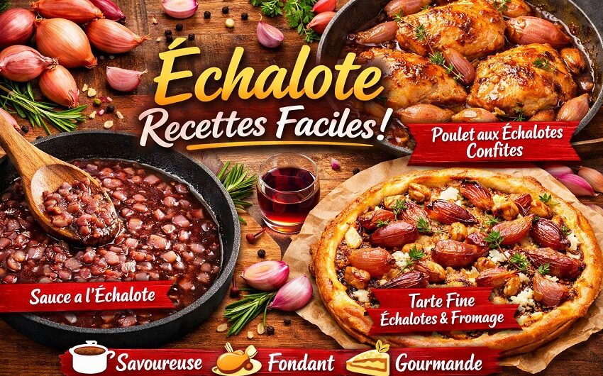 Echalote recettes faciles