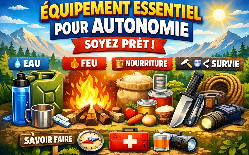 Équipement essentiel pour autonomie