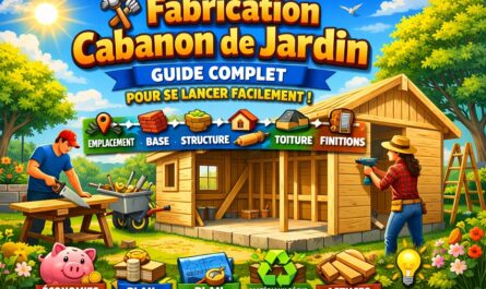 fabriquer un cabanon de jardin