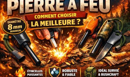 Le firesteel pierre à feu