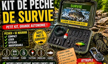 Kit de pêche de survie guide complet