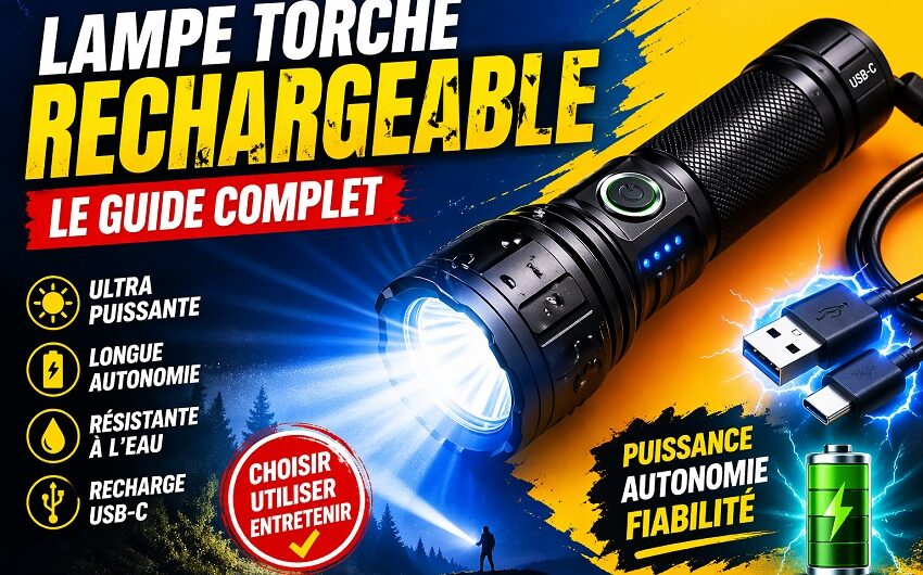 Lampe torche rechargeable