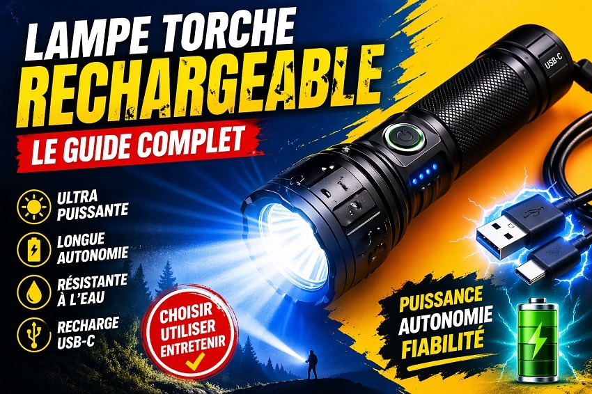 Lampe torche rechargeable : Guide complet