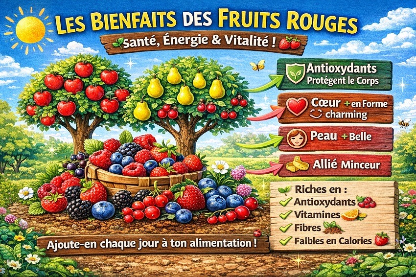 consommer les fruits rouges