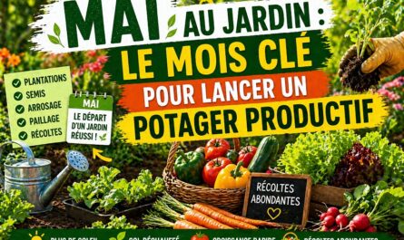 Mai au potager