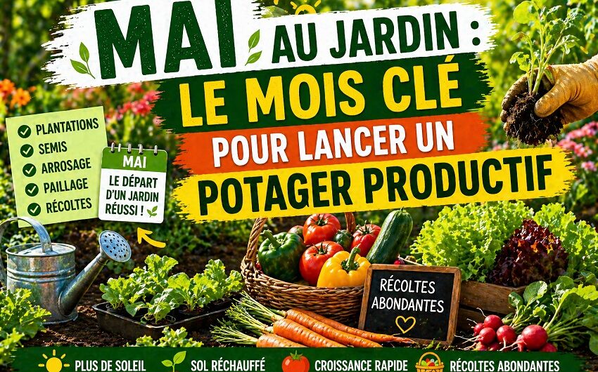 Mai au jardin