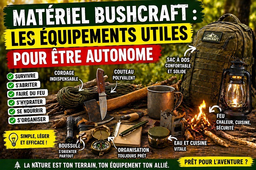 Matériel bushcraft