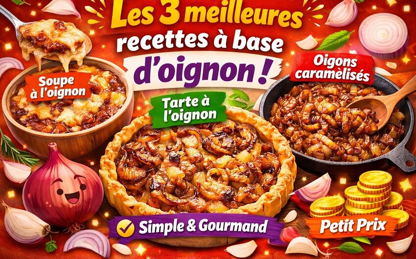 Oignon recettes faciles