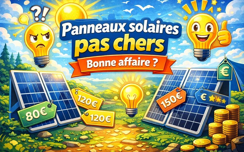 Panneaux solaires pas chers