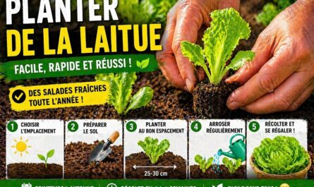 Planter la laitue