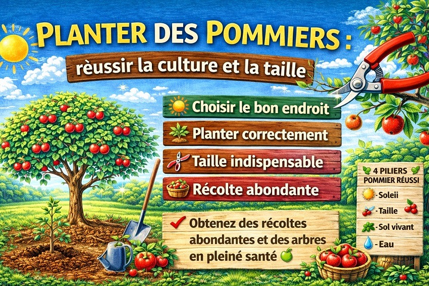 planter un pommier