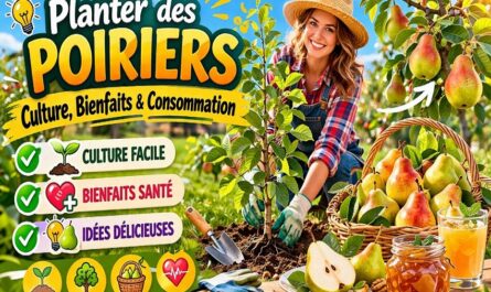 Pourquoi planter des poiriers