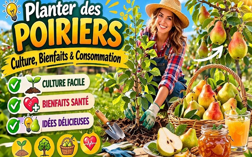 Planter des poiriers
