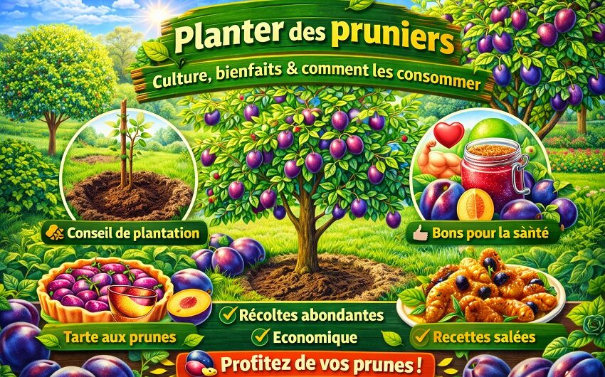 Planter des pruniers
