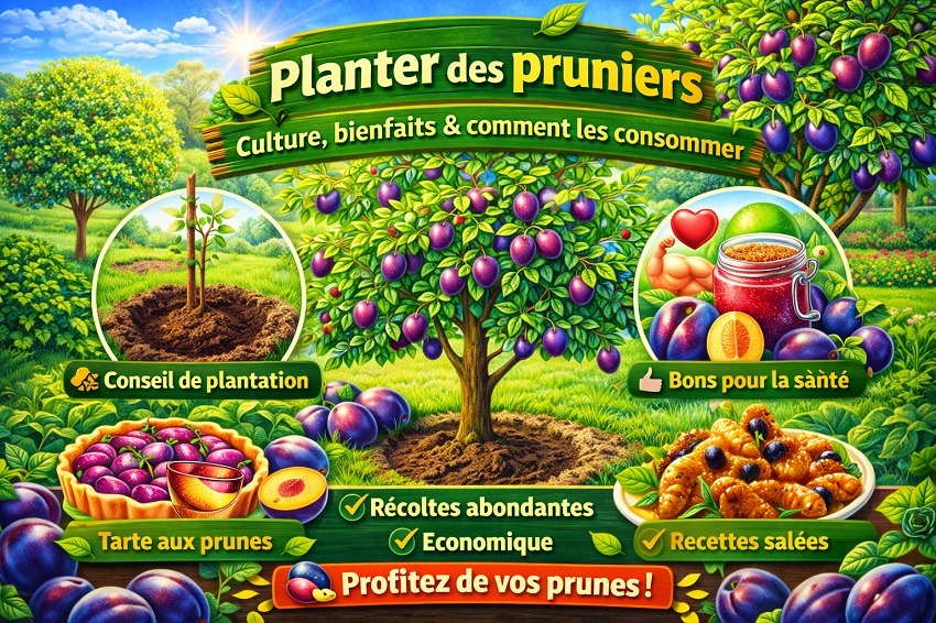 Planter un prunier