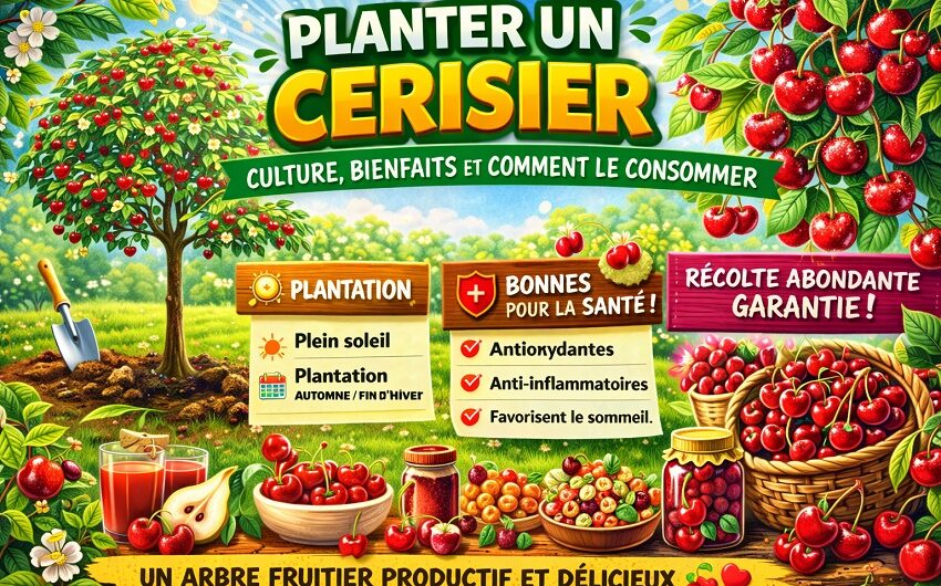 Planter un cerisier