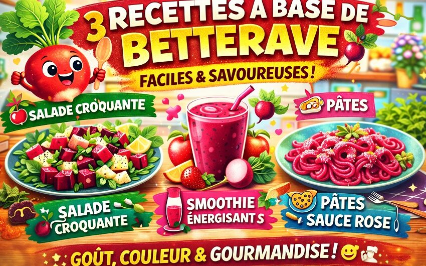 Recettes à base de betterave