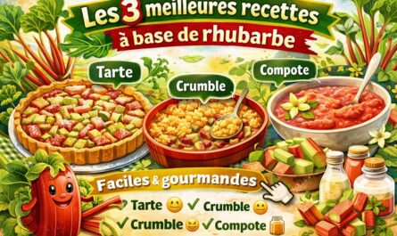 cuisiner la rhubarbe