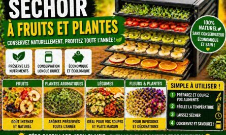 Sécher ses fruits et ses plantes