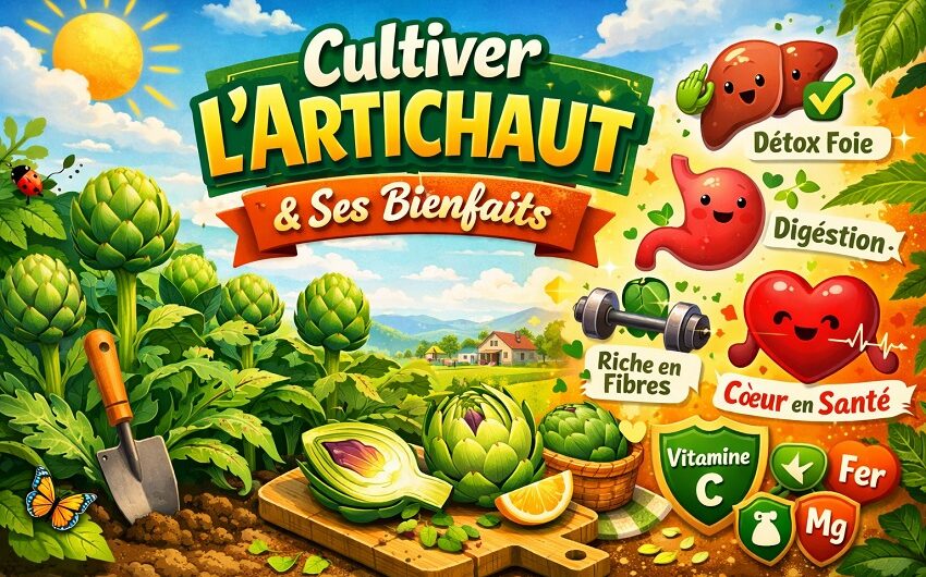 artichaut culture bienfaits