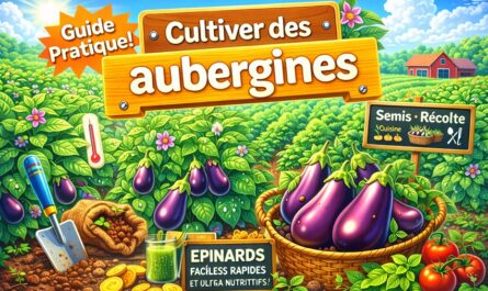 planter les aubergines
