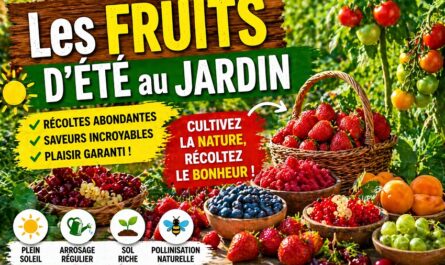 Les fruits d’été au jardin