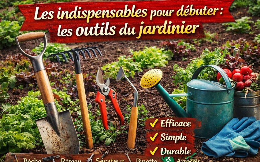 Outils du jardinier