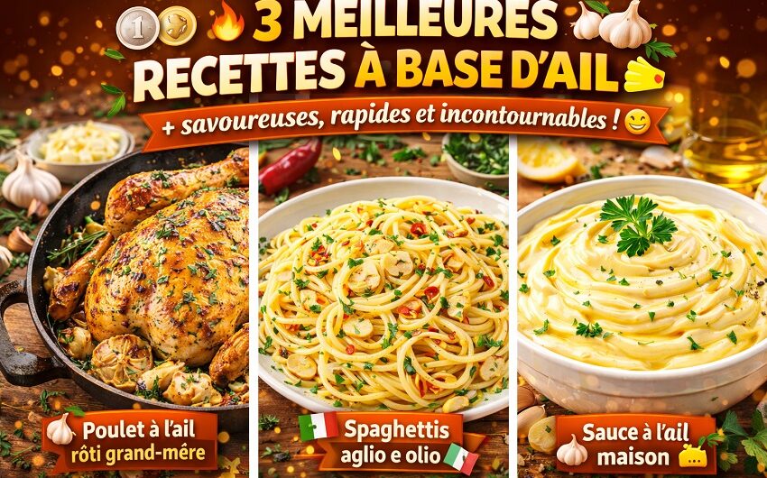 Recettes à base d’ail