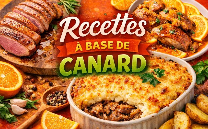 Recettes à base de canard
