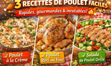 recettes de poulet