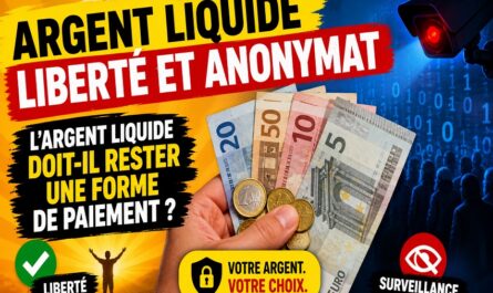 Argent liquide liberté et anonymat