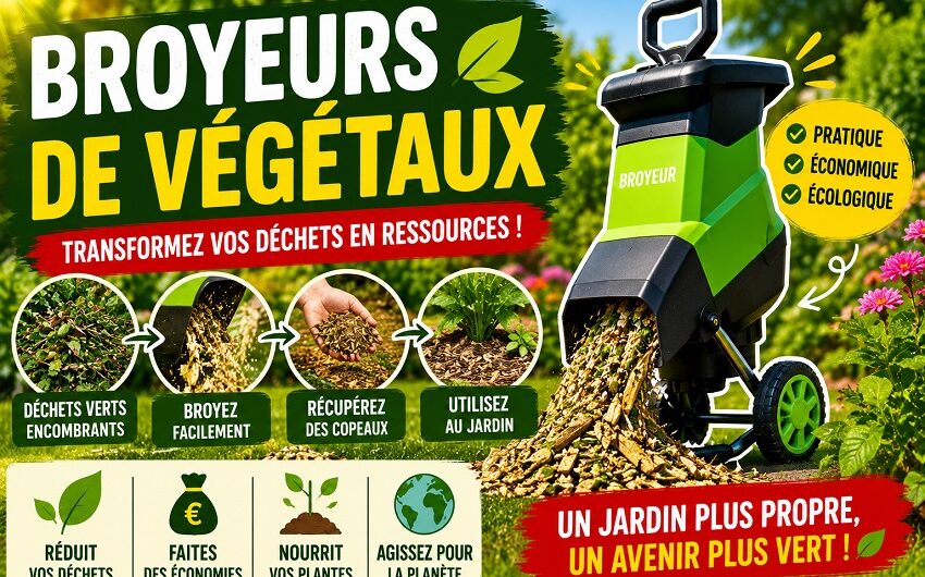 Les broyeurs de végétaux