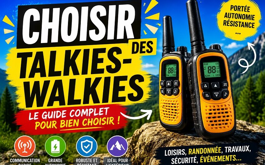 Choisir des talkies-walkies