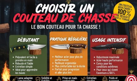 Choisir un couteau de chasse le guide